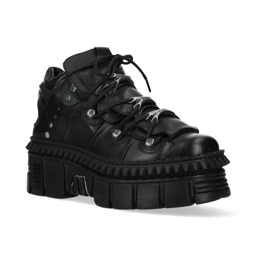 New Rock - M-WALL106-S13 Plateausneaker - Schwarz